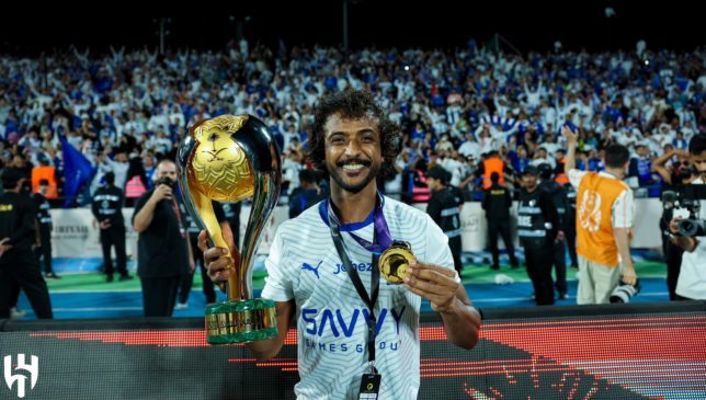 رقم قياسي لـ الشهراني بعد الفوز بكأس السوبر مع الهلال